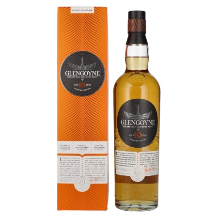 🌾Glengoyne 10 Years Old Highland Single Malt Scotch Whisky 40% Vol. 0,7l in Geschenkbox | Spirits Village