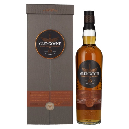 🌾Glengoyne 18 Years Old Highland Single Malt Scotch Whisky 43% Vol. 0,7l in Geschenkbox | Spirits Village