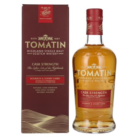 🌾Tomatin Cask Strength Edition 57,5% Vol. 0,7l in Geschenkbox | Spirits Village