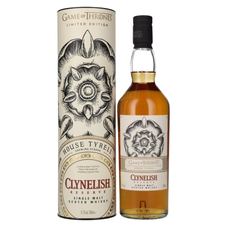 Clynelish Reserve GAME OF THRONES House Tyrell Single Malt Collection 51,2% Vol. 0,7l in Geschenkbox