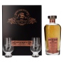 Signatory Vintage NORTH PORT BRECHIN 36 Years Old 30th ANNIVERSARY 1981 57,2% Vol. 0,7l in Holzkiste mit 2 Gläsern