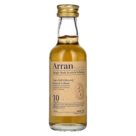 🌾Arran 10 Years Old Single Malt Scotch Whisky 46% Vol. 0,05l | Spirits Village