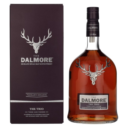 The Dalmore THE TRIO Highland Single Malt Scotch Whisky 40% Vol. 1l in Geschenkbox