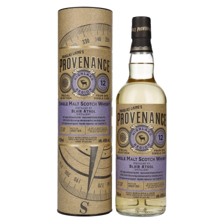 🌾Douglas Laing PROVENANCE Blair Athol 12 Years Old Single Cask Malt 2007 46% Vol. 0,7l in Geschenkbox | Spirits Village