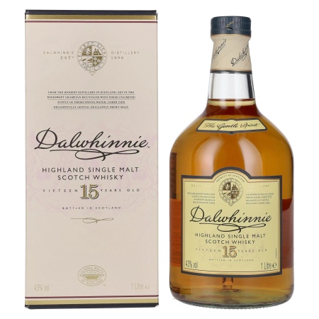 🌾Dalwhinnie 15 Years Old Highland Single Malt Scotch Whisky 43% Vol. 1l in Geschenkbox | Spirits Village