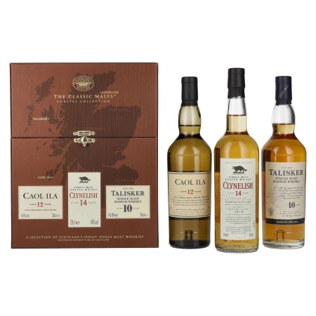 🌾The Classic Malts Selection Collection 44,9% Vol. 3x0,2l in Geschenkbox | Spirits Village