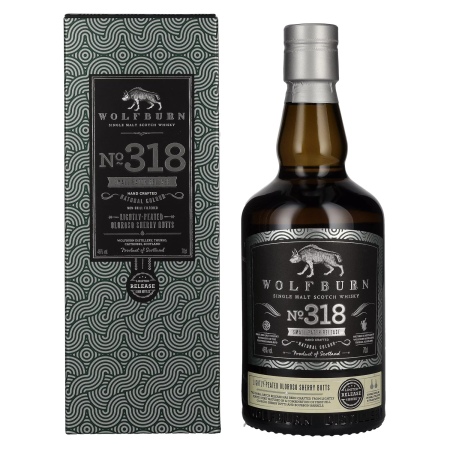 🌾Wolfburn N°318 Single Malt Scotch Whisky Small Batch Release 46% Vol. 0,7l in Geschenkbox | Spirits Village