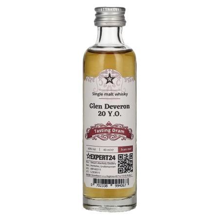 🌾Glen Deveron 20 Years Old Highland Single Malt 40% Vol. 0,04l | Spirits Village