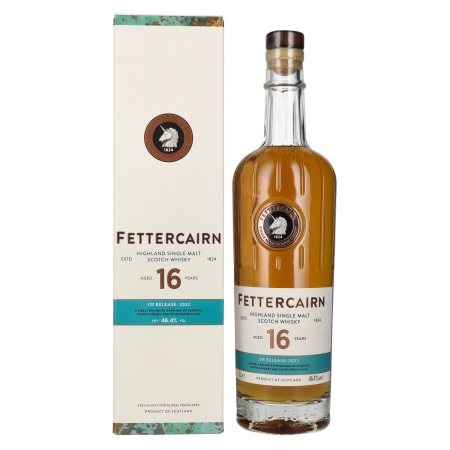 🌾Fettercairn 16 Years Old Highland Single Malt Scotch Whisky 46,4% Vol. 1l in Geschenkbox | Spirits Village