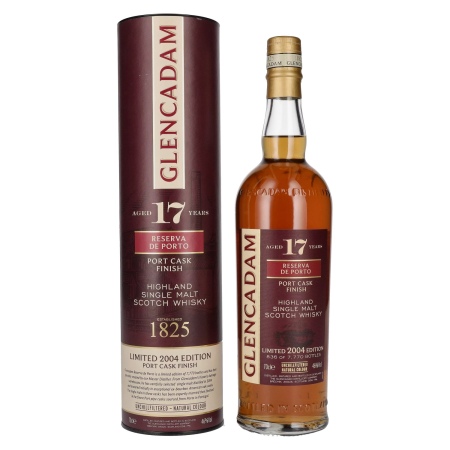 🌾Glencadam 17 Years Old Reserva de Porto Port Cask Finish 46% Vol. 0,7l in Geschenkbox | Spirits Village