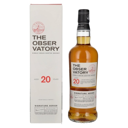 🌾The Observatory 20 Years Old Single Grain Signature Series 40% Vol. 0,7l in Geschenkbox | Spirits Village