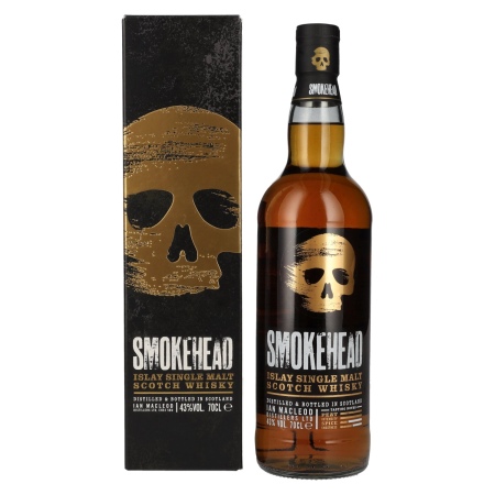 Smokehead Islay Single Malt Scotch Whisky 43% Vol. 0,7l in Geschenkbox