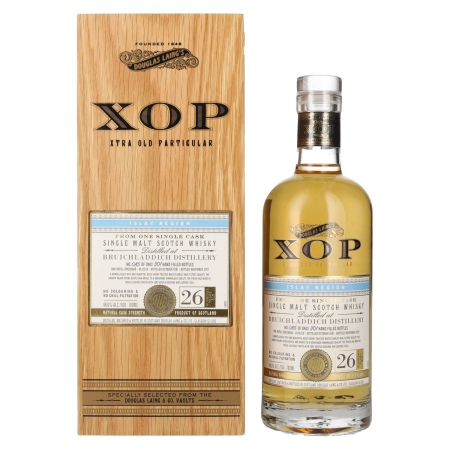 Douglas Laing XOP Bruichladdich 26 Years Old Single Cask Malt 1991 48% Vol. 0,7l in Holzkiste