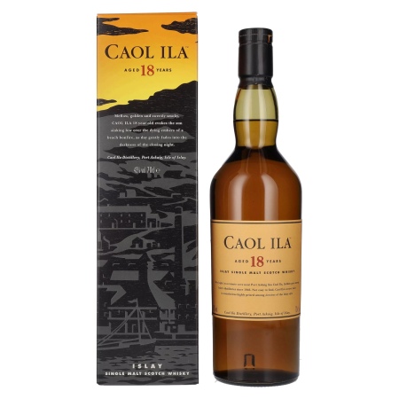 🌾Caol Ila 18 Years Old Islay Single Malt 43% Vol. 0,7l in Geschenkbox | Spirits Village