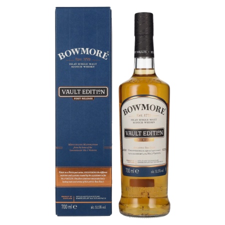 Bowmore VAULT EDITION Atlantic Sea Salt FIRST RELEASE 51,5% Vol. 0,7l in Geschenkbox