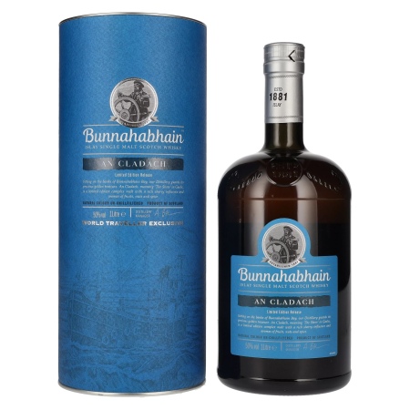 Bunnahabhain AN CLADACH Islay Single Malt Scotch Whisky 50% Vol. 1l in Geschenkbox