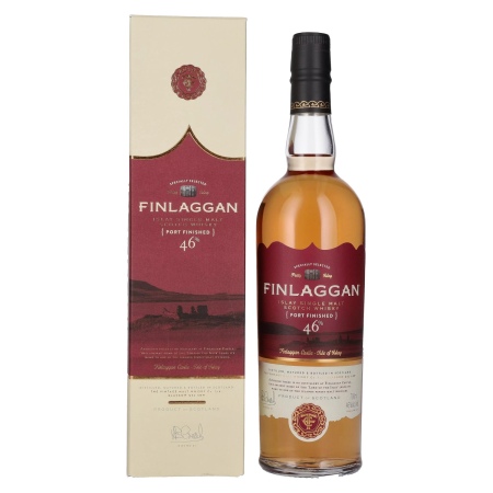 🌾Finlaggan Port Wood Finished Single Malt Whisky 46% Vol. 0,7l in Geschenkbox | Spirits Village