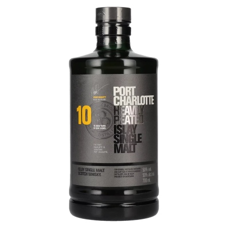 🌾Port Charlotte 10 Years Old Heavily Peated Islay Single Malt 50% Vol. 0,7l | Spirits Village