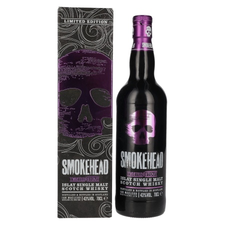 🌾Smokehead TWISTED STOUT Islay Single Malt 43% Vol. 0,7l in Geschenkbox | Spirits Village