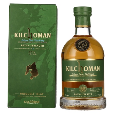 Kilchoman BATCH STRENGTH Islay Single Malt Scotch Whisky 57% Vol. 0,7l in Geschenkbox