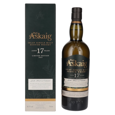 🌾Port Askaig Islay 17 Years Old Islay Single Malt Limited Edition 2023 50,5% Vol. 0,7l in Geschenkbox | Spirits Village