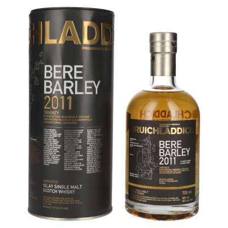 🌾Bruichladdich BERE BARLEY 10 Years Old 2011 50% Vol. 0,7l in Tinbox | Spirits Village