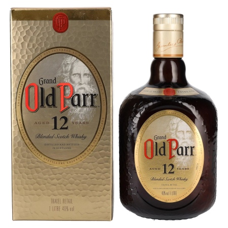 🌾Grand Old Parr 12 Years Old Blended Scotch Whisky 40% Vol. 1l in Geschenkbox | Spirits Village