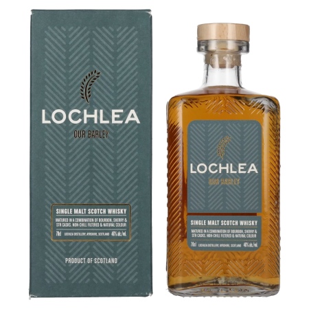 Lochlea OUR BARLEY Single Malt Scotch Whisky 46% Vol. 0,7l in Geschenkbox