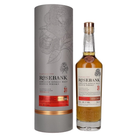 Rosebank 31 Years Old Lowland Single Malt Limited Release 2 2022 48,1% Vol. 0,7l in Geschenkbox