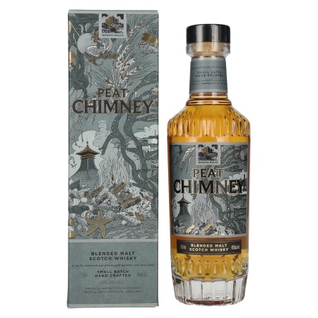 Wemyss Malts PEAT CHIMNEY Blended Malt Scotch Whisky 2020 46% Vol. 0,7l in Geschenkbox