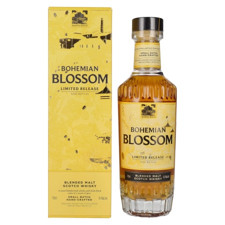 Wemyss Malts BOHEMIAN BLOSSOM Blended Malt Scotch Whisky Limited Release 45,4% Vol. 0,7l in Geschenkbox