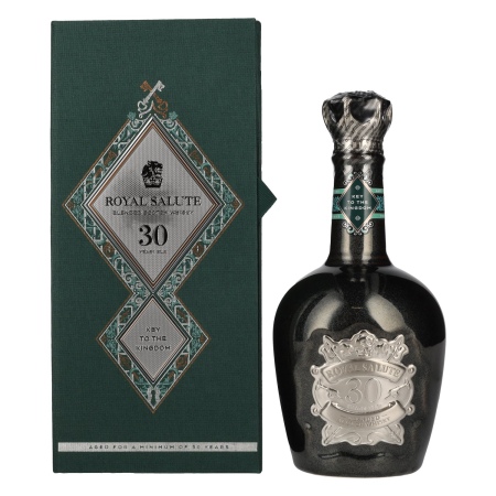 🌾Royal Salute 30 Years Old KEY TO THE KINGDOM Blended Scotch Whisky 40% Vol. 0,5l in Geschenkbox | Spirits Village