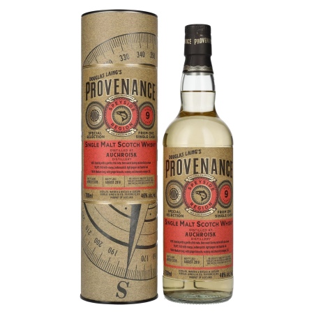 Douglas Laing PROVENANCE Auchroisk 9 Years Old Single Cask Malt 2009 46% Vol. 0,7l in Geschenkbox