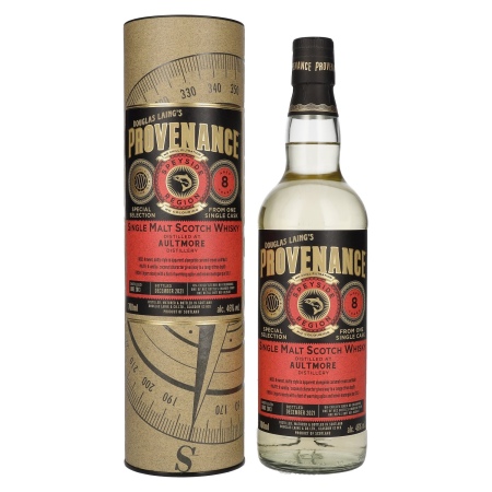 🌾Douglas Laing PROVENANCE Aultmore 8 Years Old Single Cask Malt 2013 46% Vol. 0,7l in Geschenkbox | Spirits Village