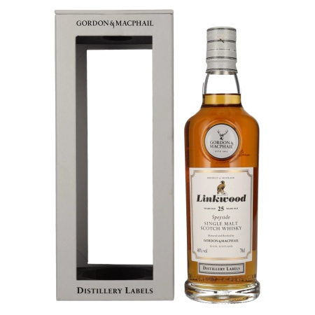 🌾Gordon & MacPhail LINKWOOD 25 Years Old Distillery Labels 46% Vol. 0,7l in Geschenkbox | Spirits Village