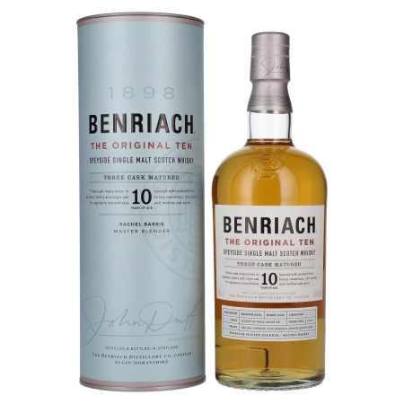 🌾Benriach THE ORIGINAL TEN Single Malt Three Cask Matured 43% Vol. 0,7l in Geschenkbox | Spirits Village