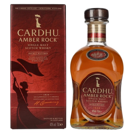 🌾Cardhu AMBER ROCK Double Matured Single Malt 40% Vol. 0,7l in Geschenkbox | Spirits Village