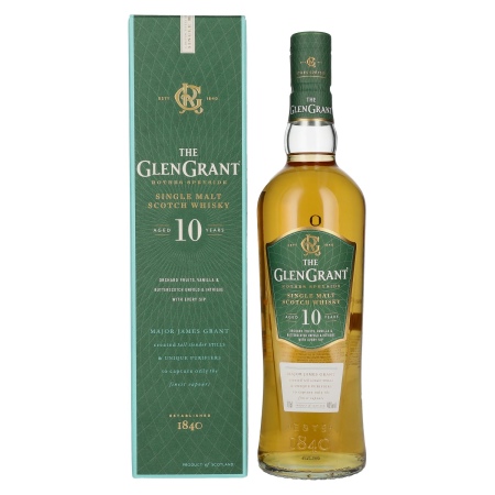 🌾Glen Grant 10 Years Old Single Malt 40% Vol. 0,7l in Geschenkbox | Spirits Village