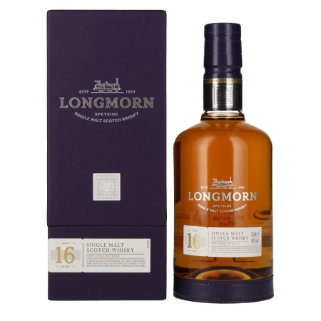 🌾Longmorn 16 Years Old Single Malt Scotch Whisky 48% Vol. 0,7l in Geschenkbox | Spirits Village