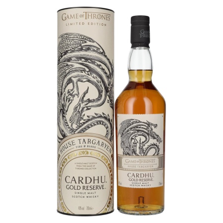 🌾Cardhu Gold Reserve GAME OF THRONES House Targaryen Single Malt Collection 40% Vol. 0,7l in Geschenkbox | Spirits Village