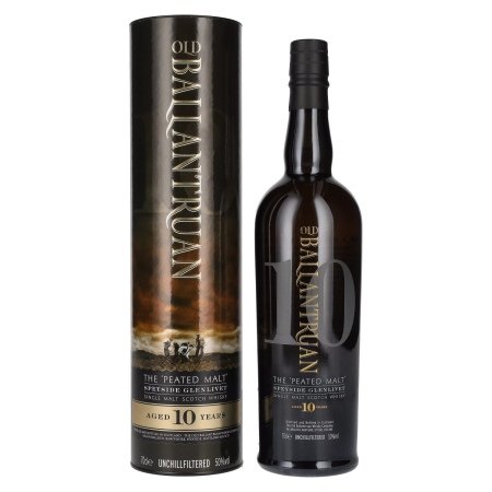 🌾Old Ballantruan 10 Years Old THE PEATED MALT 50% Vol. 0,7l in Geschenkbox | Spirits Village