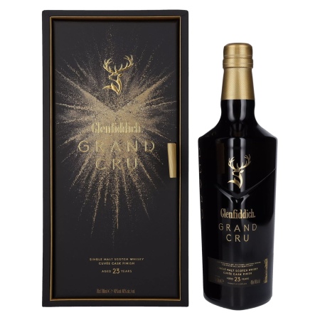 🌾Glenfiddich 23 Years Old GRAND CRU Single Malt Scotch Whisky 40% Vol. 0,7l in Geschenkbox | Spirits Village