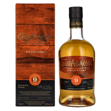 🌾The GlenAllachie 9 Years Old RYE CASK FINISH 48% Vol. 0,7l in Geschenkbox | Spirits Village