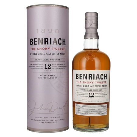 🌾Benriach THE SMOKY TWELVE Three Cask Matured Speyside Single Malt 46% Vol. 0,7l in Geschenkbox | Spirits Village