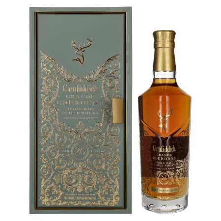 🌾Glenfiddich 26 Years Old GRANDE COURONNE 43,8% Vol. 0,7l in Geschenkbox | Spirits Village