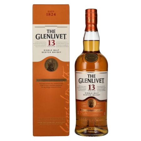 The Glenlivet 13 Years Old FIRST FILL AMERICAN OAK GB 40% Vol. 0,7l in Geschenkbox