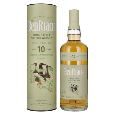 🌾Benriach 10 Years Old Triple Distilled Double Cask Matured 43% Vol. 0,7l in Geschenkbox | Spirits Village