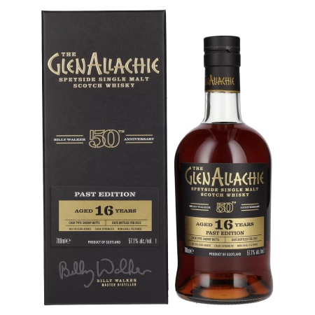 🌾The GlenAllachie 16 Years Old 50th Anniversary PAST EDITION 57,1% Vol. 0,7l in Geschenkbox | Spirits Village