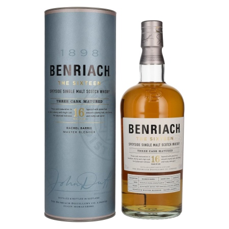 🌾Benriach THE SIXTEEN Single Malt Three Cask Matured 43% Vol. 0,7l in Geschenkbox | Spirits Village