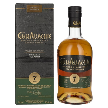 The GlenAllachie 7 Years Old HUNGARIAN VIRGIN OAK FINISH 48% Vol. 0,7l in Geschenkbox